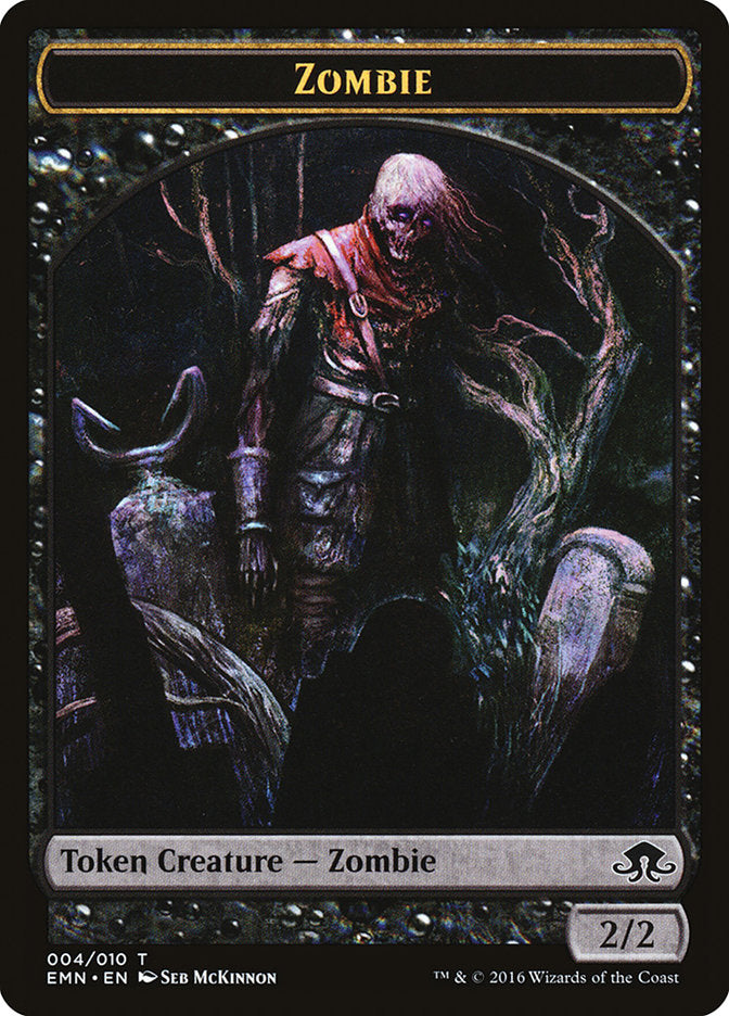 Zombie Token (004/010) [Eldritch Moon Tokens] | The CG Realm