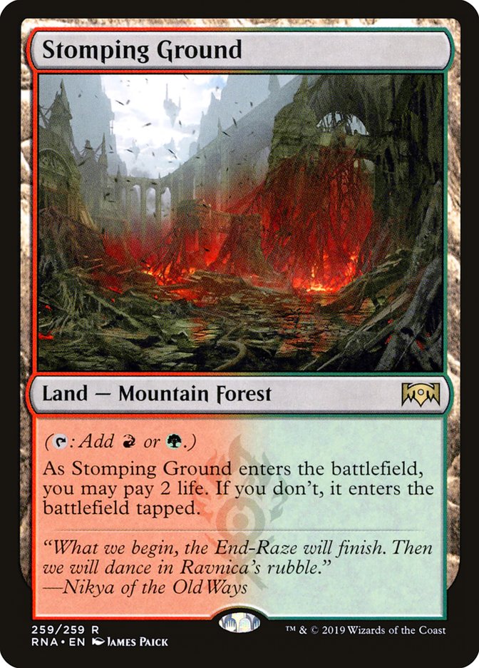 Stomping Ground [Ravnica Allegiance] | The CG Realm