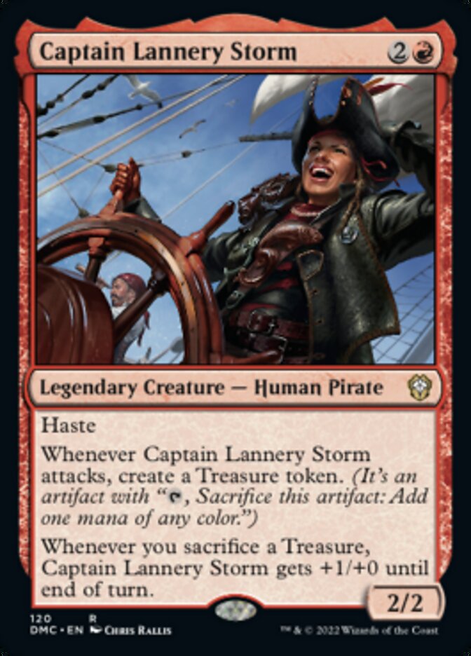 Captain Lannery Storm [Dominaria United Commander] | The CG Realm
