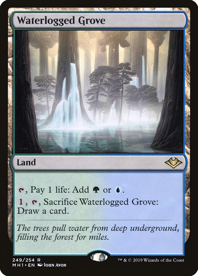 Waterlogged Grove [Modern Horizons] | The CG Realm