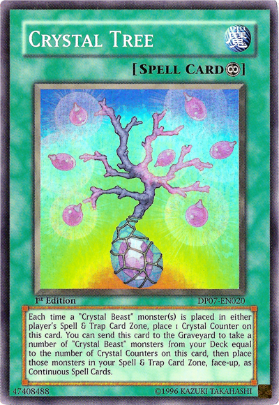 Crystal Tree [DP07-EN020] Super Rare | The CG Realm