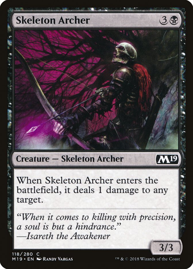 Skeleton Archer [Core Set 2019] | The CG Realm