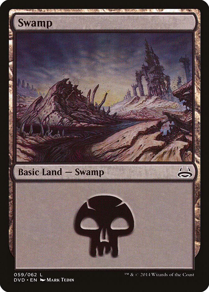 Swamp (59) (Divine vs. Demonic) [Duel Decks Anthology] | The CG Realm