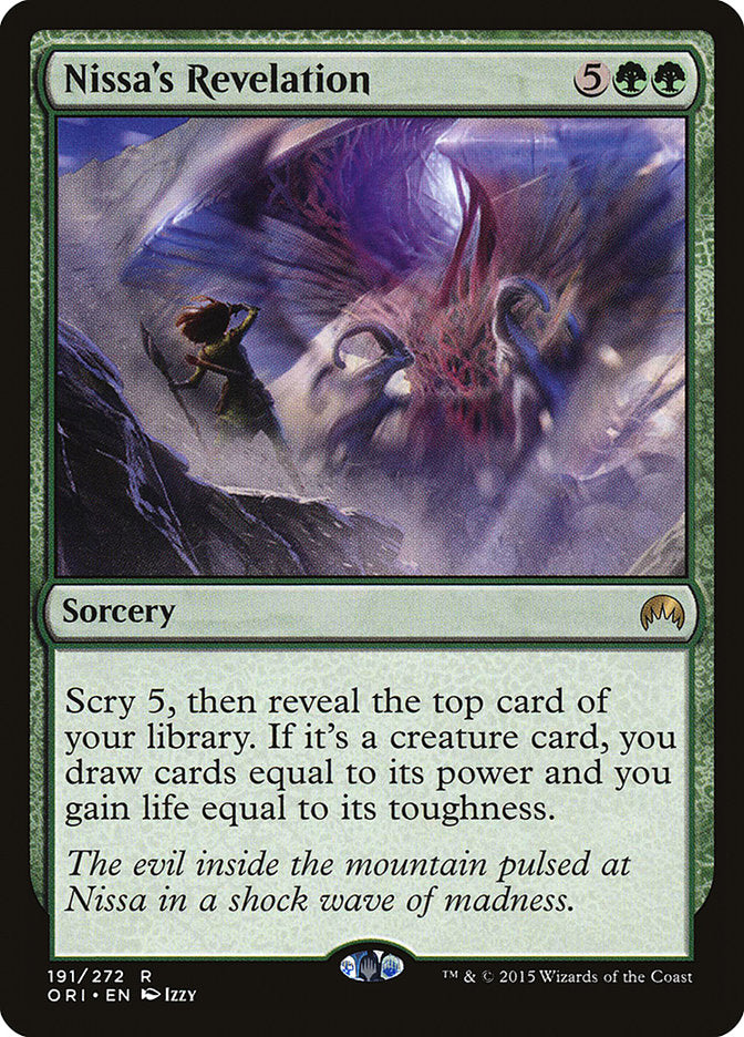 Nissa's Revelation [Magic Origins] | The CG Realm