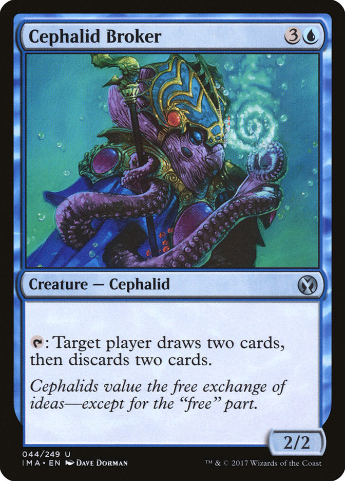 Cephalid Broker [Iconic Masters] | The CG Realm