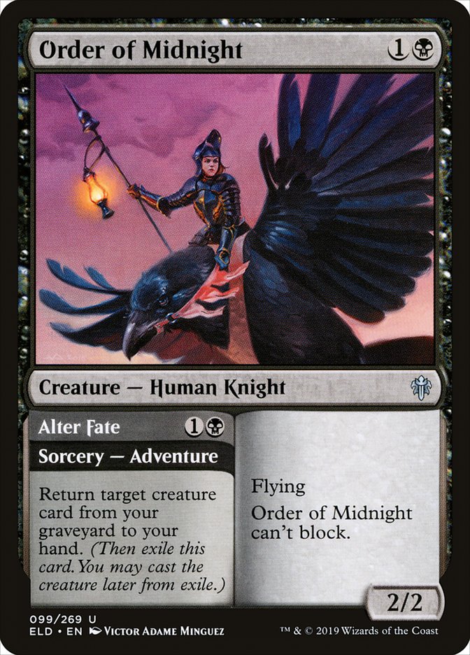 Order of Midnight // Alter Fate [Throne of Eldraine] | The CG Realm