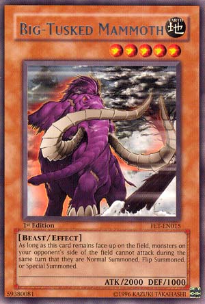 Big-Tusked Mammoth [FET-EN015] Rare | The CG Realm