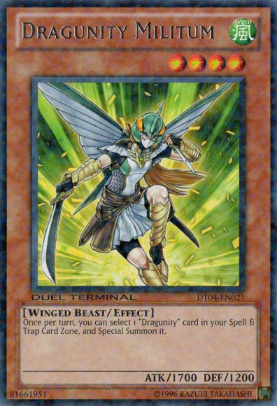 Dragunity Militum [DT04-EN021] Rare | The CG Realm
