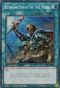 Reinforcement of the Army (Secret) [SBCB-EN160] Secret Rare | The CG Realm