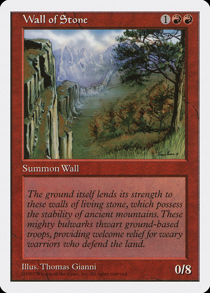 Wall of Stone [Fifth Edition] | The CG Realm