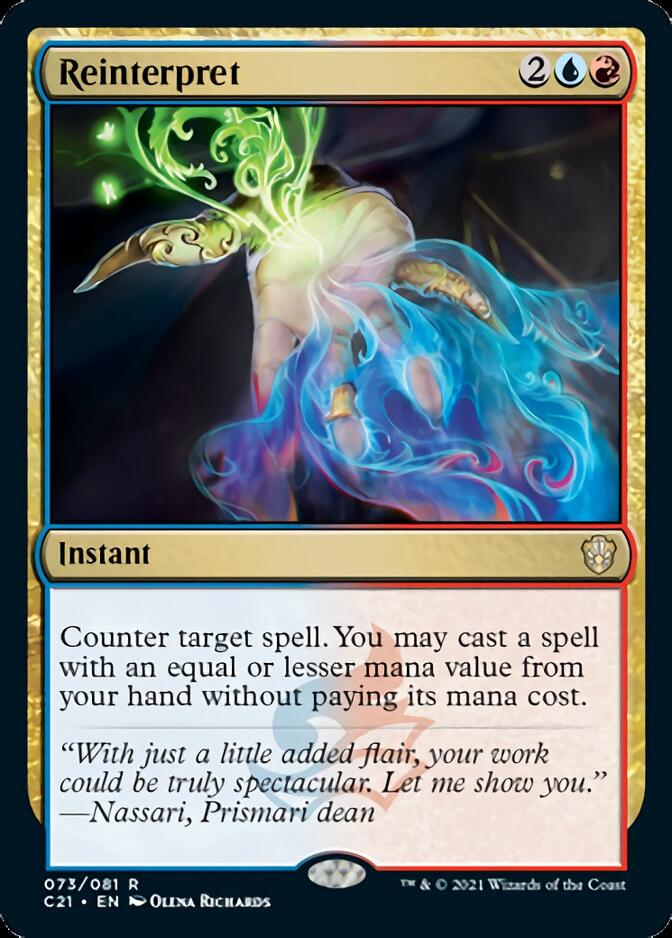 Reinterpret [Commander 2021] | The CG Realm