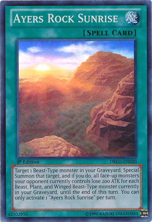 Ayers Rock Sunrise [DRLG-EN020] Super Rare | The CG Realm