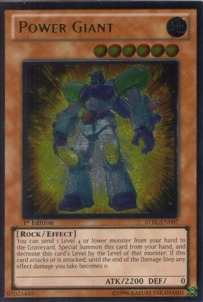 Power Giant [STBL-EN007] Ultimate Rare | The CG Realm