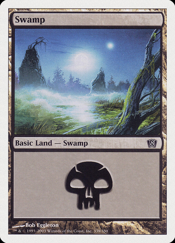 Swamp (339) [Eighth Edition] | The CG Realm