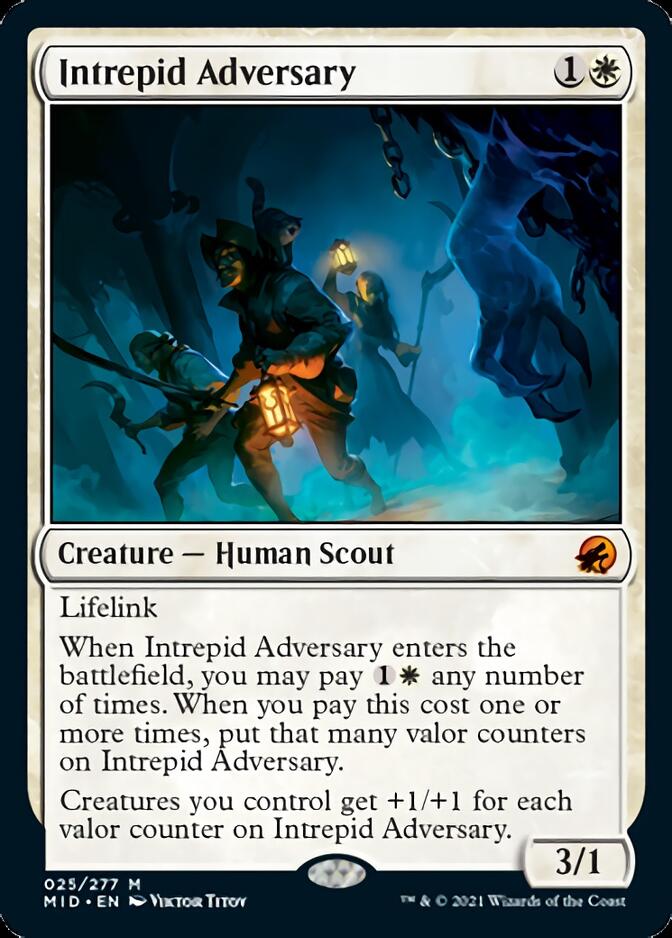 Intrepid Adversary [Innistrad: Midnight Hunt] | The CG Realm