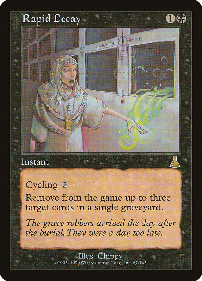 Rapid Decay [Urza's Destiny] | The CG Realm