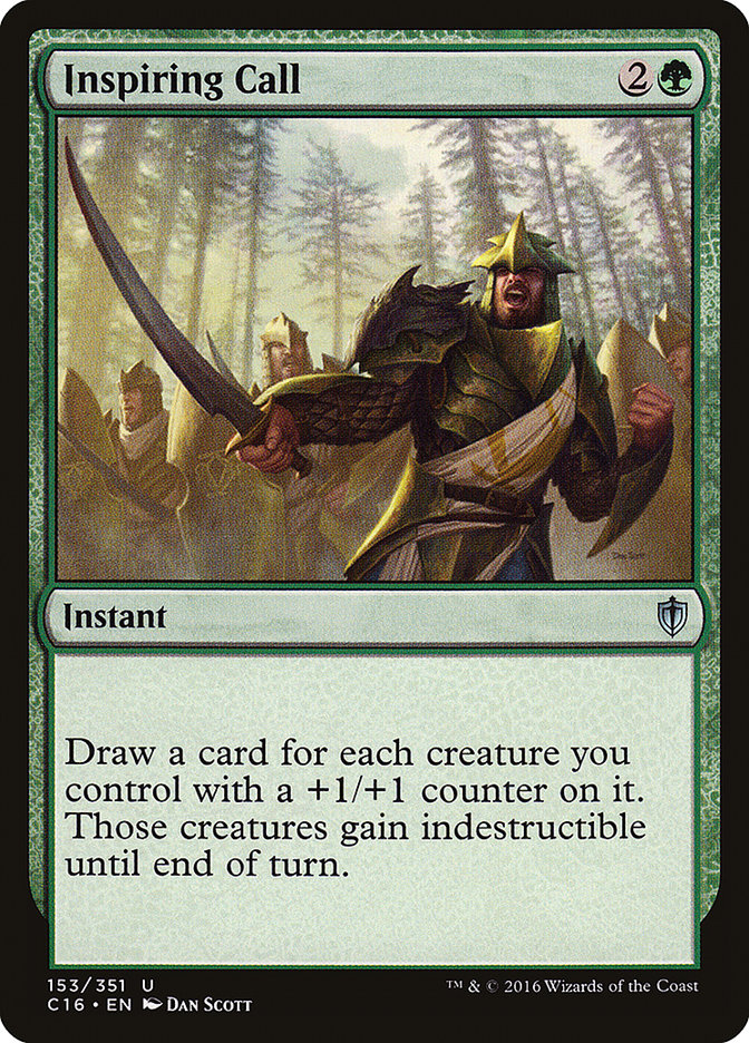 Inspiring Call [Commander 2016] | The CG Realm