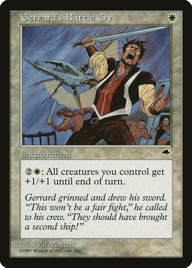 Gerrard's Battle Cry [Tempest] | The CG Realm