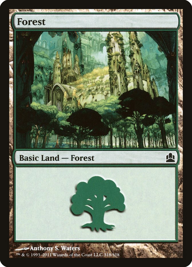 Forest (318) [Commander 2011] | The CG Realm