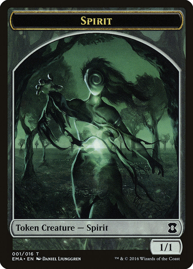 Spirit Token (001/016) [Eternal Masters Tokens] | The CG Realm