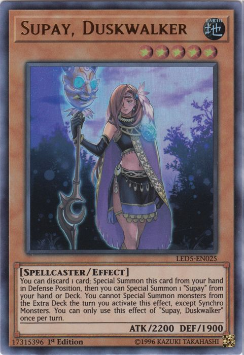 Supay, Duskwalker [LED5-EN025] Ultra Rare | The CG Realm