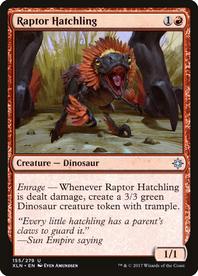 Raptor Hatchling [Ixalan] | The CG Realm
