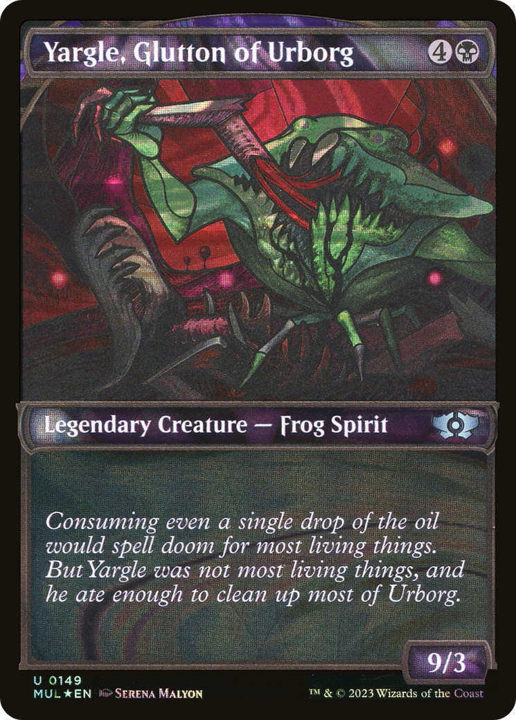 Yargle, Glutton of Urborg (Halo Foil) [Multiverse Legends] | The CG Realm