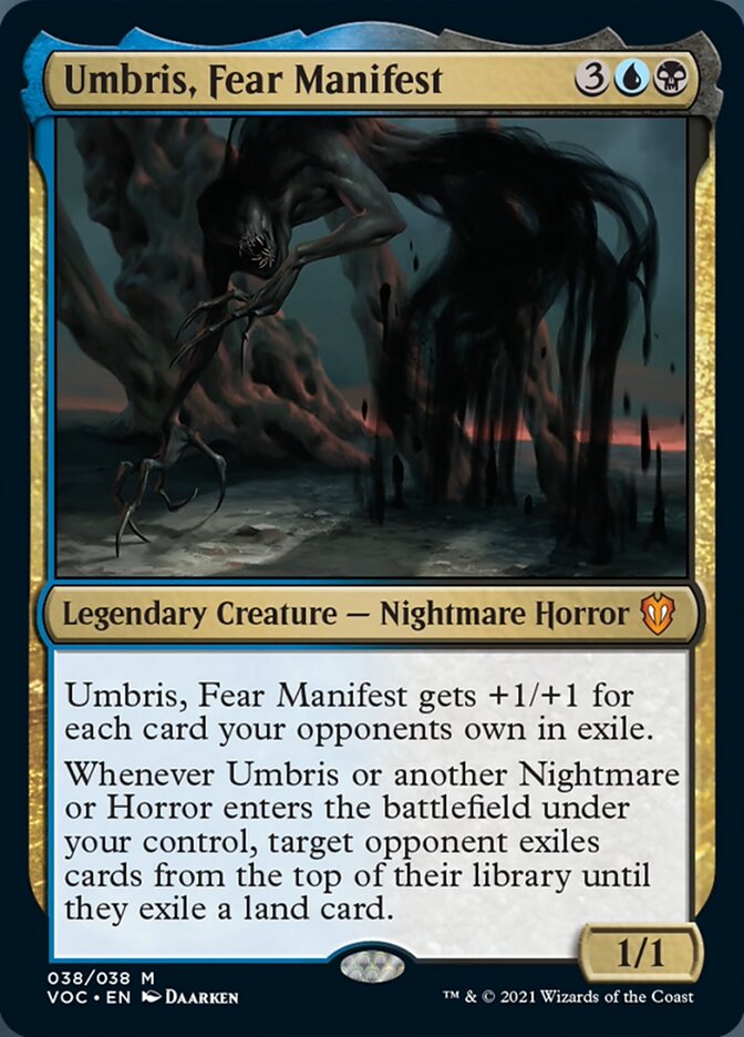 Umbris, Fear Manifest [Innistrad: Crimson Vow Commander] | The CG Realm