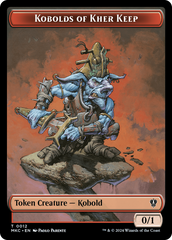 Gold // Kobolds of Kher Keep Double-Sided Token [Murders at Karlov Manor Commander Tokens] | The CG Realm