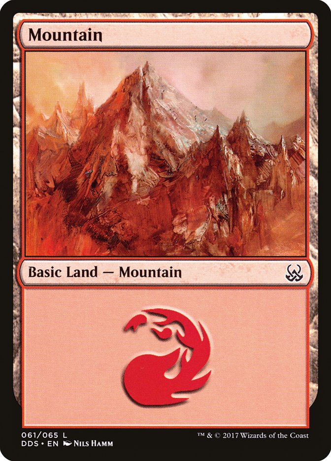 Mountain (61) [Duel Decks: Mind vs. Might] | The CG Realm