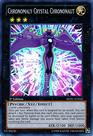 Chronomaly Crystal Chrononaut [REDU-EN042] Super Rare | The CG Realm