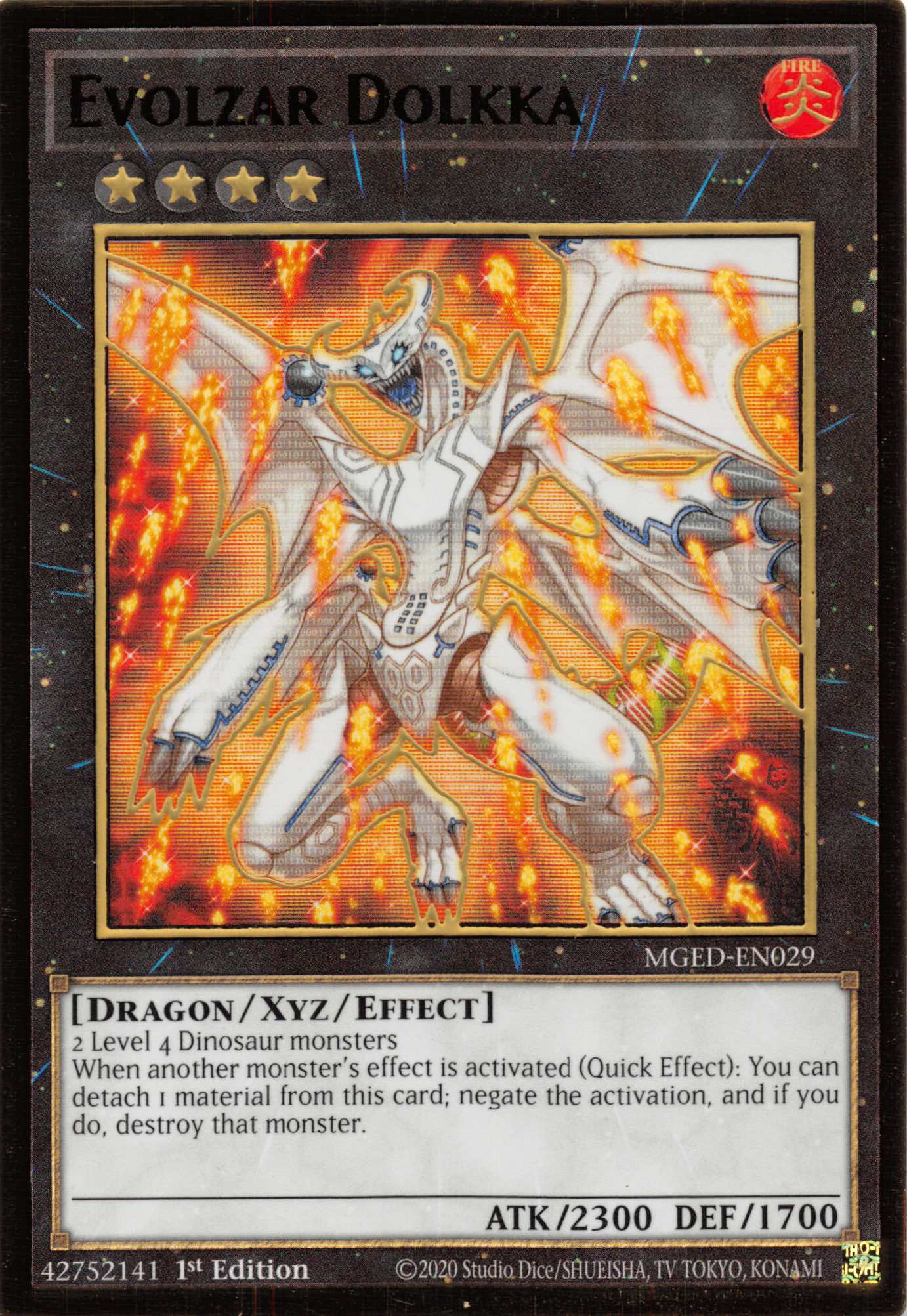 Evolzar Dolkka [MGED-EN029] Gold Rare | The CG Realm