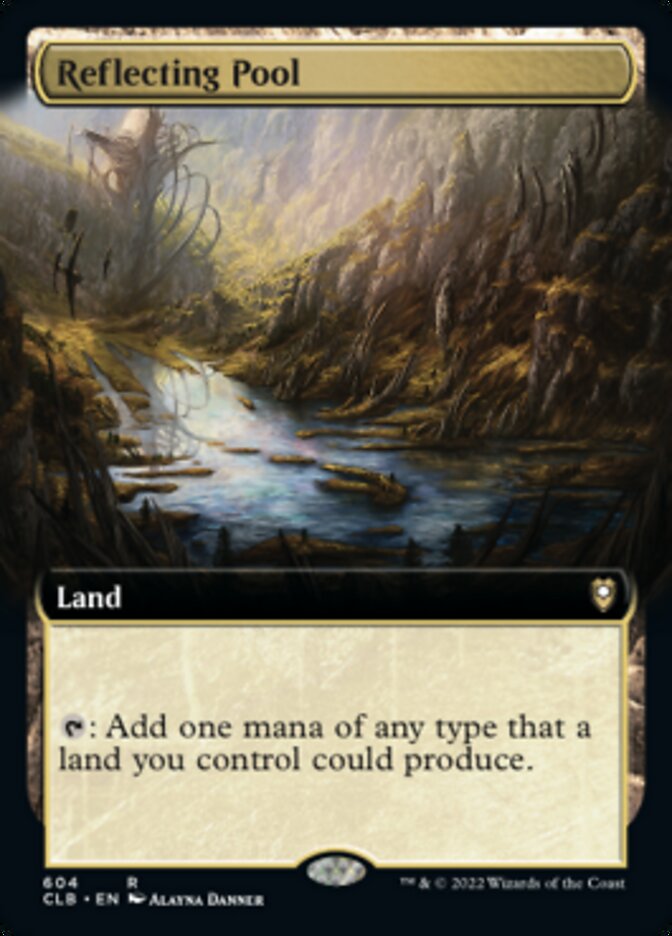 Reflecting Pool (Extended Art) [Commander Legends: Battle for Baldur's Gate] | The CG Realm