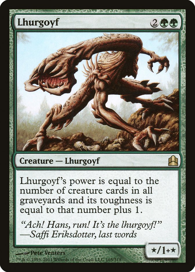 Lhurgoyf [Commander 2011] | The CG Realm