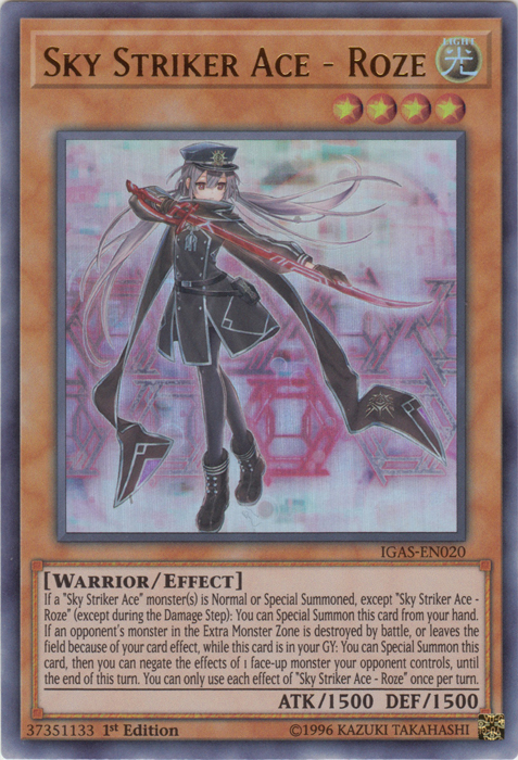 Sky Striker Ace - Roze [IGAS-EN020] Ultra Rare | The CG Realm