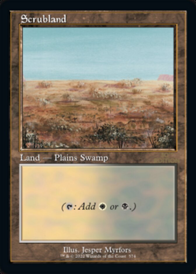 Scrubland (Retro Frame) (30A-574) - 30th Anniversary Edition