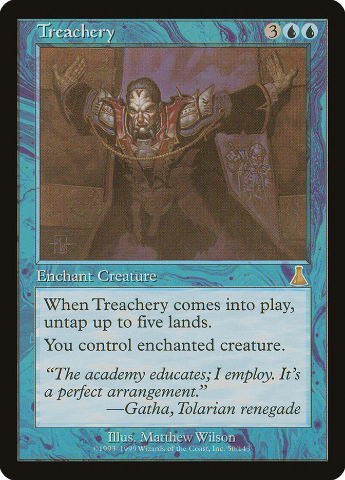 Treachery [Urza's Destiny] | The CG Realm