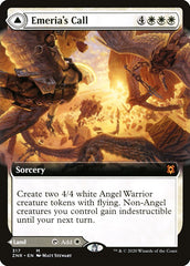Emeria's Call // Emeria, Shattered Skyclave (Extended Art) [Zendikar Rising] | The CG Realm