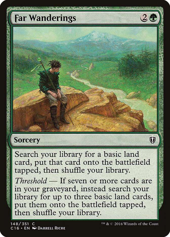 Far Wanderings [Commander 2016] | The CG Realm
