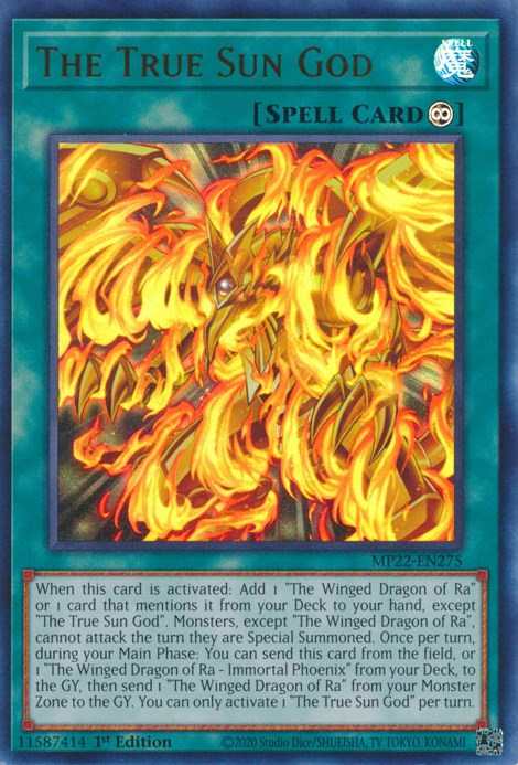 The True Sun God [MP22-EN275] Ultra Rare | The CG Realm