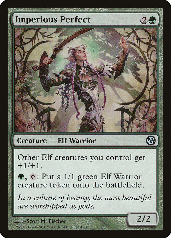 Imperious Perfect [Duels of the Planeswalkers] | The CG Realm