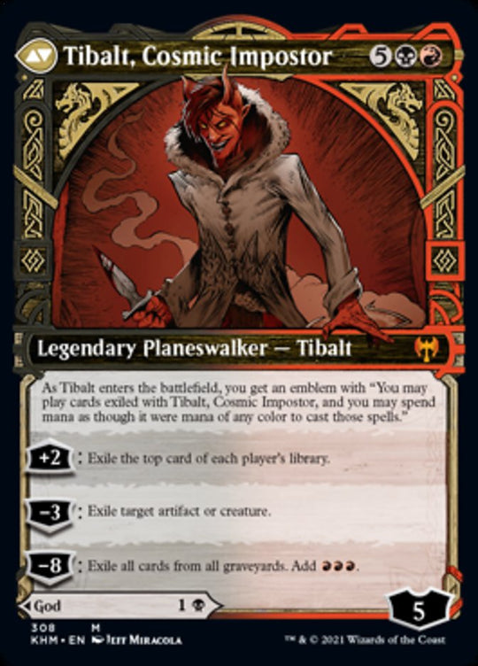 Valki, God of Lies (Showcase) (KHM-308) - Kaldheim: (Showcase)