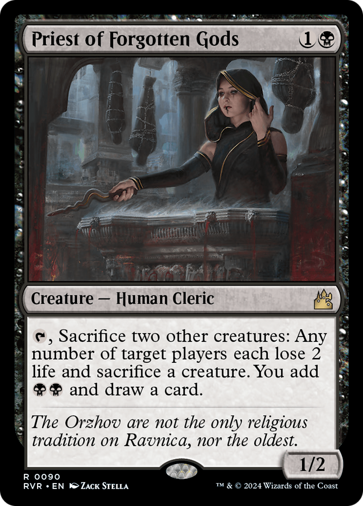 Priest of Forgotten Gods [Ravnica Remastered] | The CG Realm