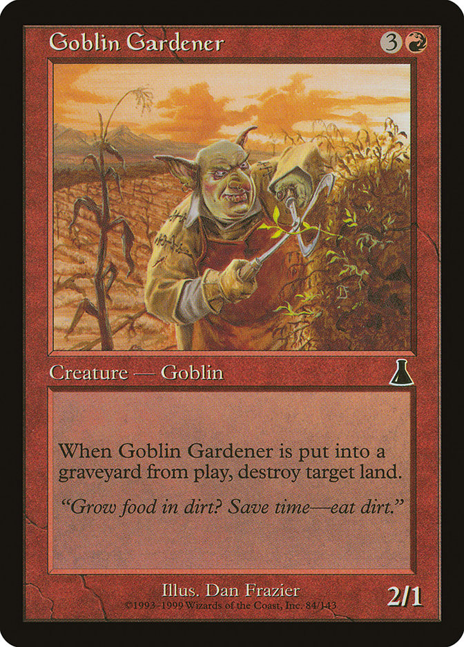 Goblin Gardener [Urza's Destiny] | The CG Realm