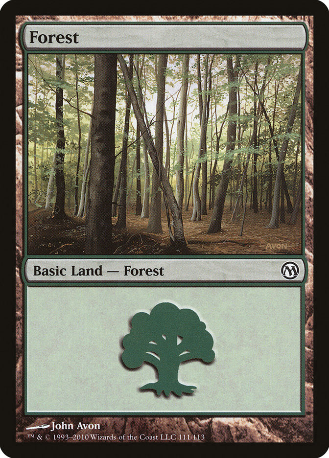 Forest (111) [Duels of the Planeswalkers] | The CG Realm