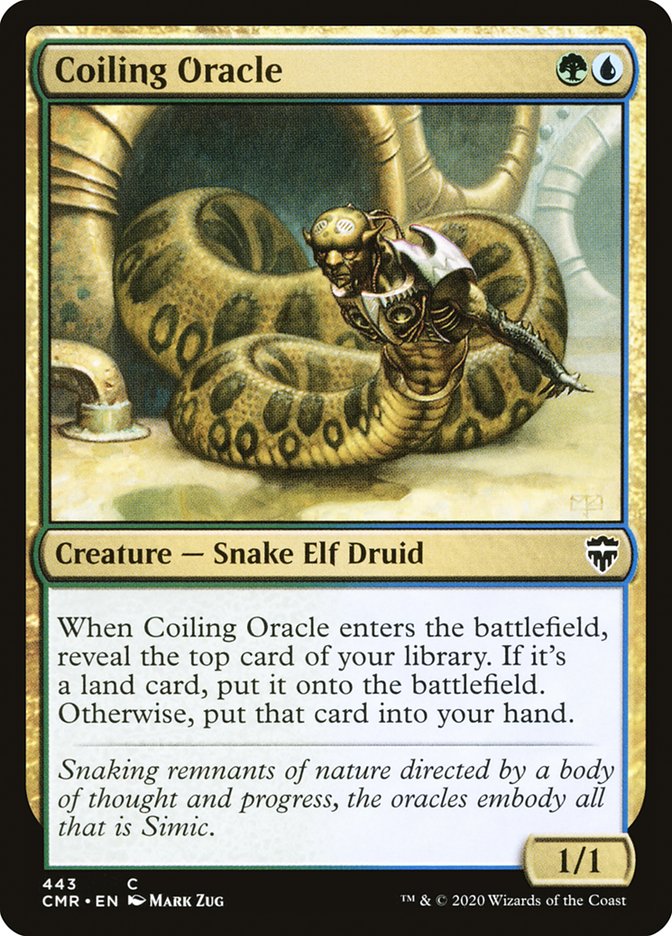 Coiling Oracle [Commander Legends] | The CG Realm