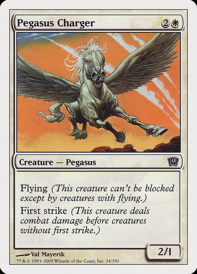 Pegasus Charger [Ninth Edition] | The CG Realm