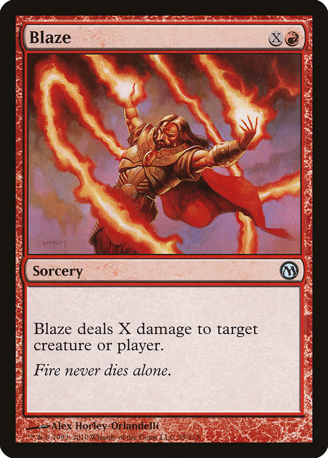 Blaze [Duels of the Planeswalkers] | The CG Realm