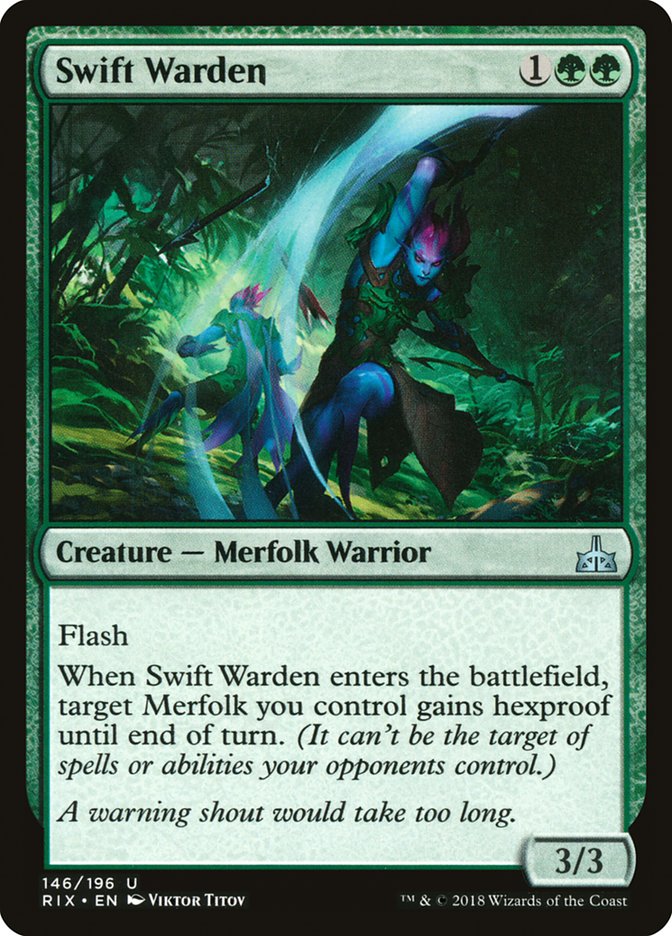Swift Warden [Rivals of Ixalan] | The CG Realm