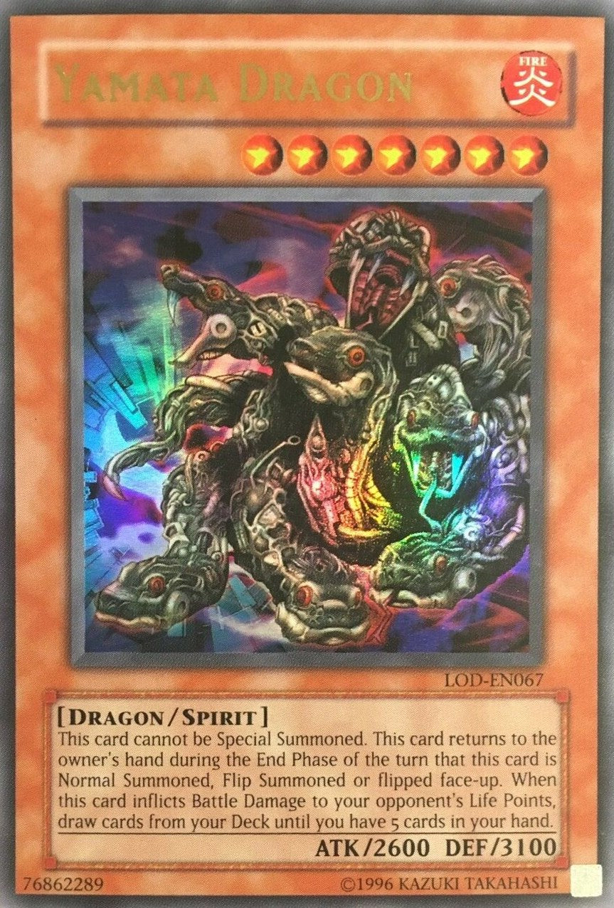 Yamata Dragon [LOD-EN067] Ultra Rare | The CG Realm